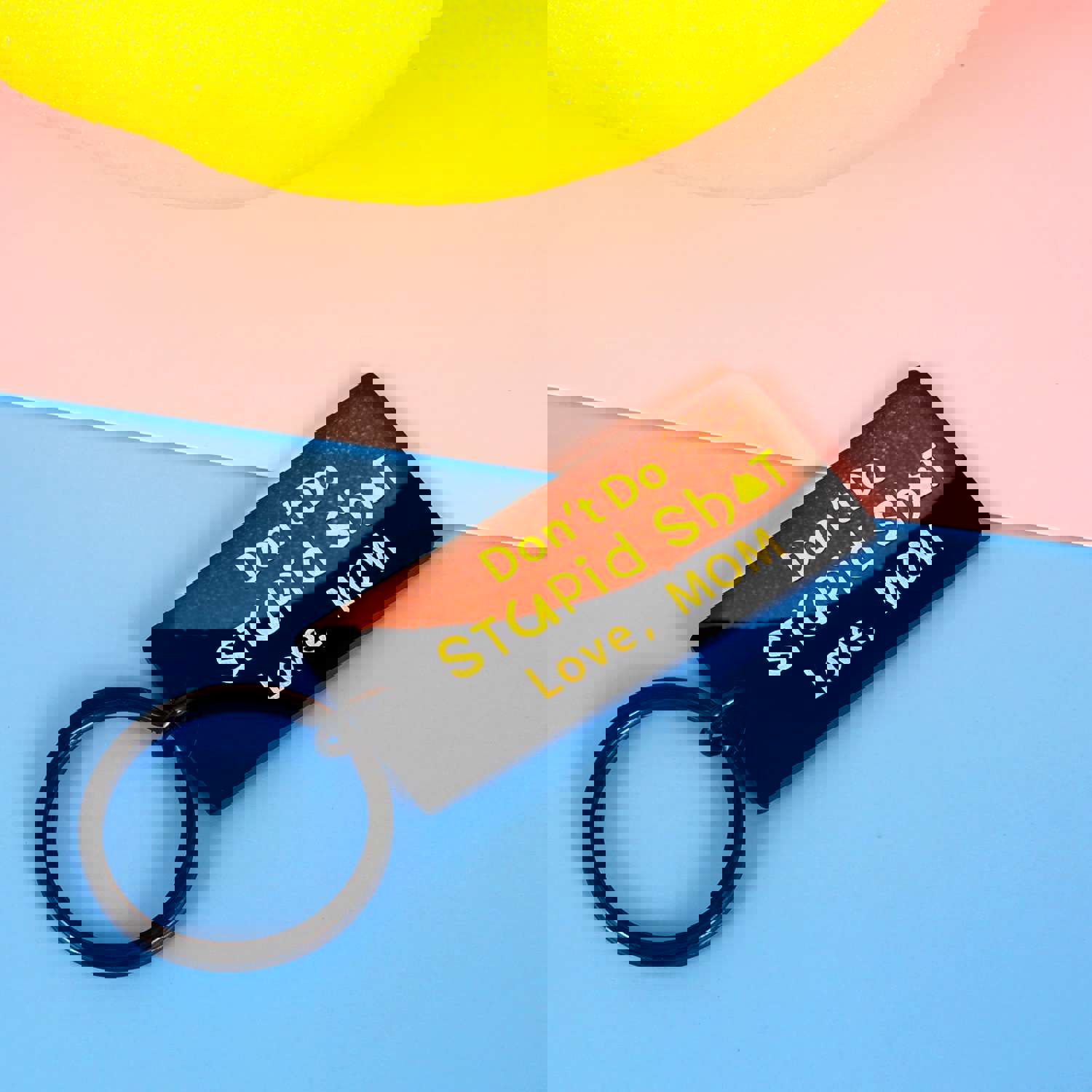 Funny Poop Keychain - Humorous Gift for Kids, Teens, and Adults