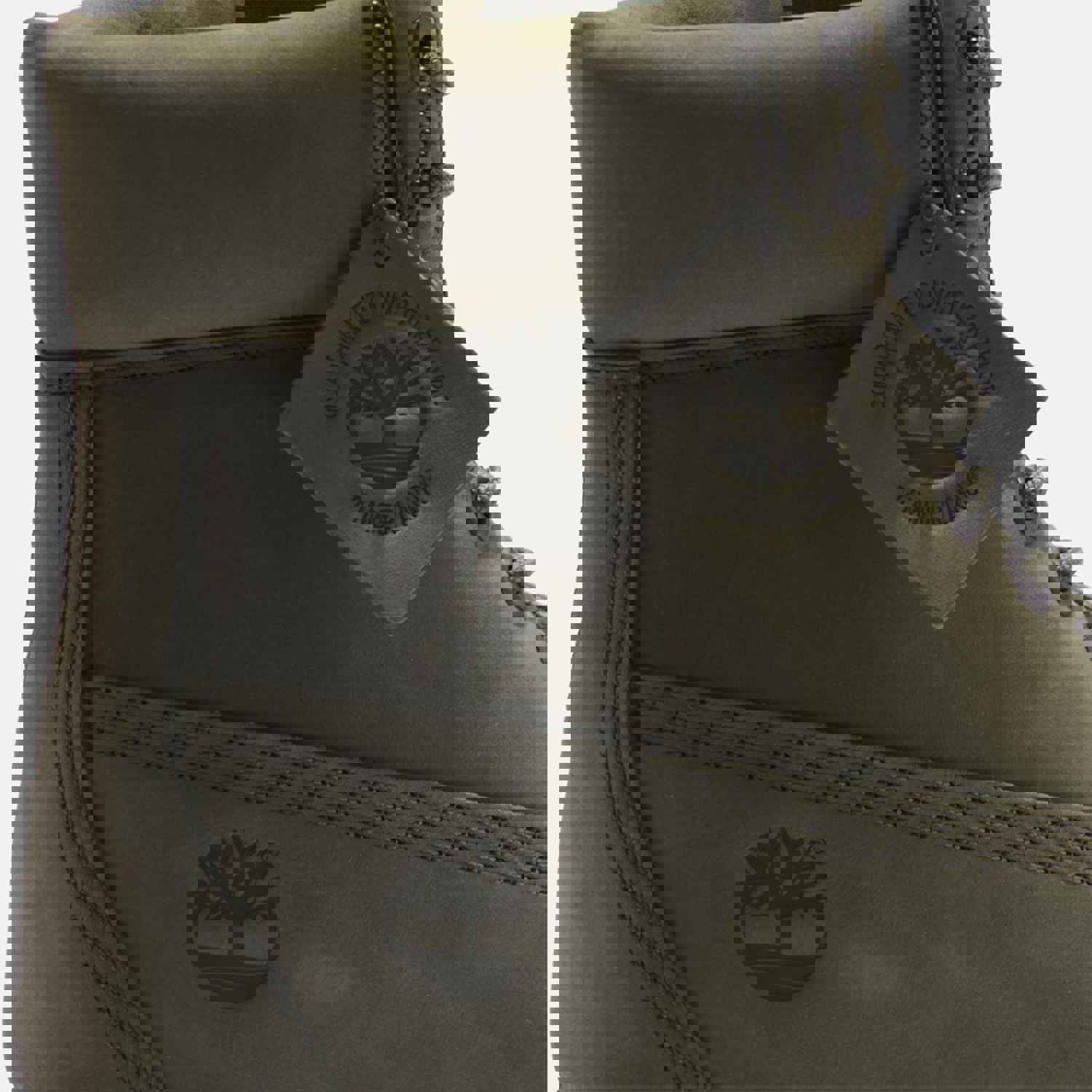 Men's Timberland Premium 6-Inch Waterproof Boots Dark Green Nubuck
