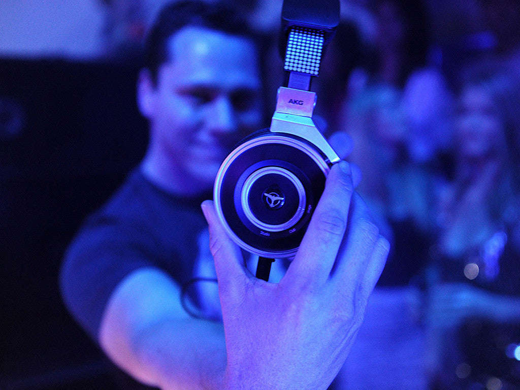 Tiesto DJ Trance House AKG Headphones Electro Music Poster