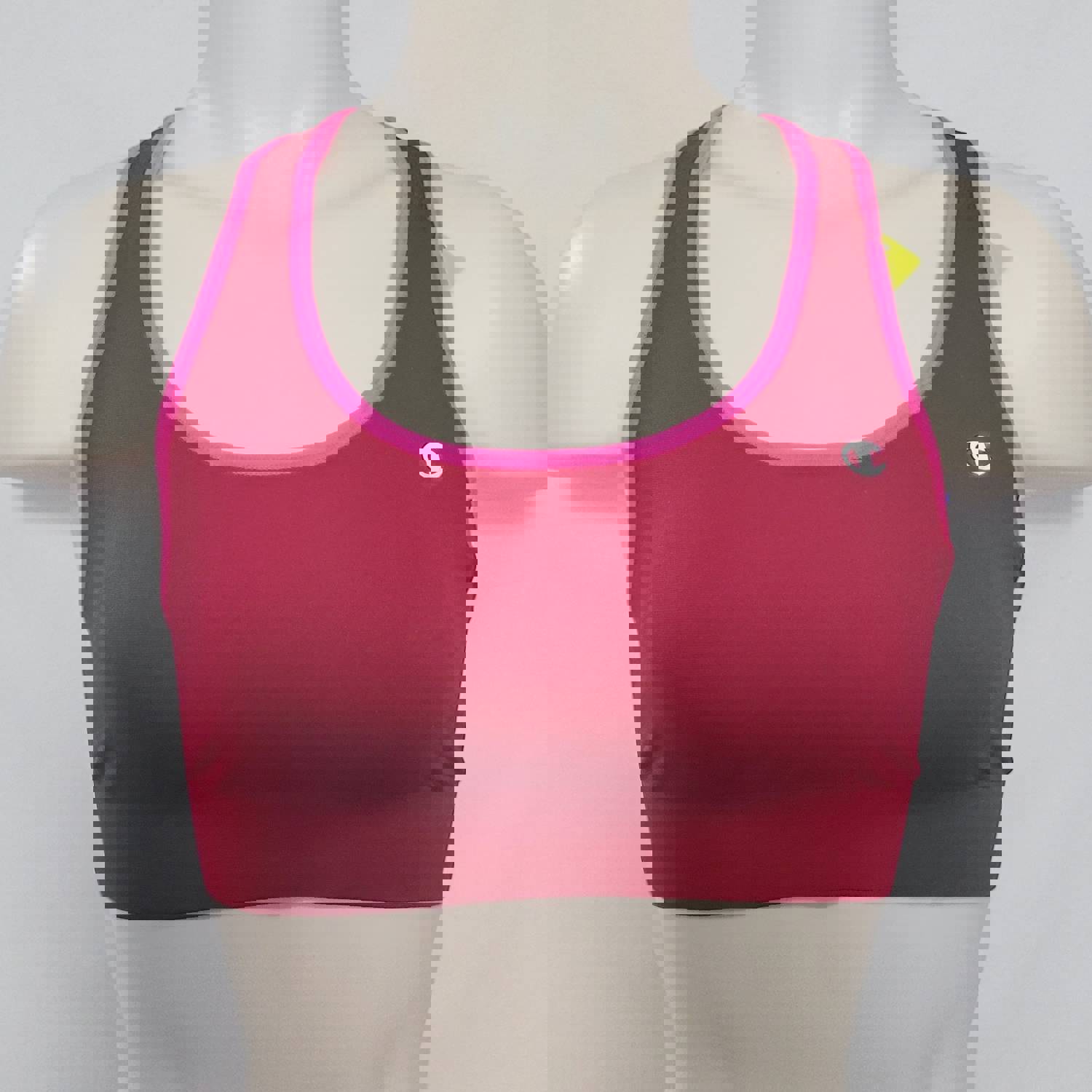 Champion B9504 Absolute Racerback Sports Bra with SmoothTec Band - Medium Red