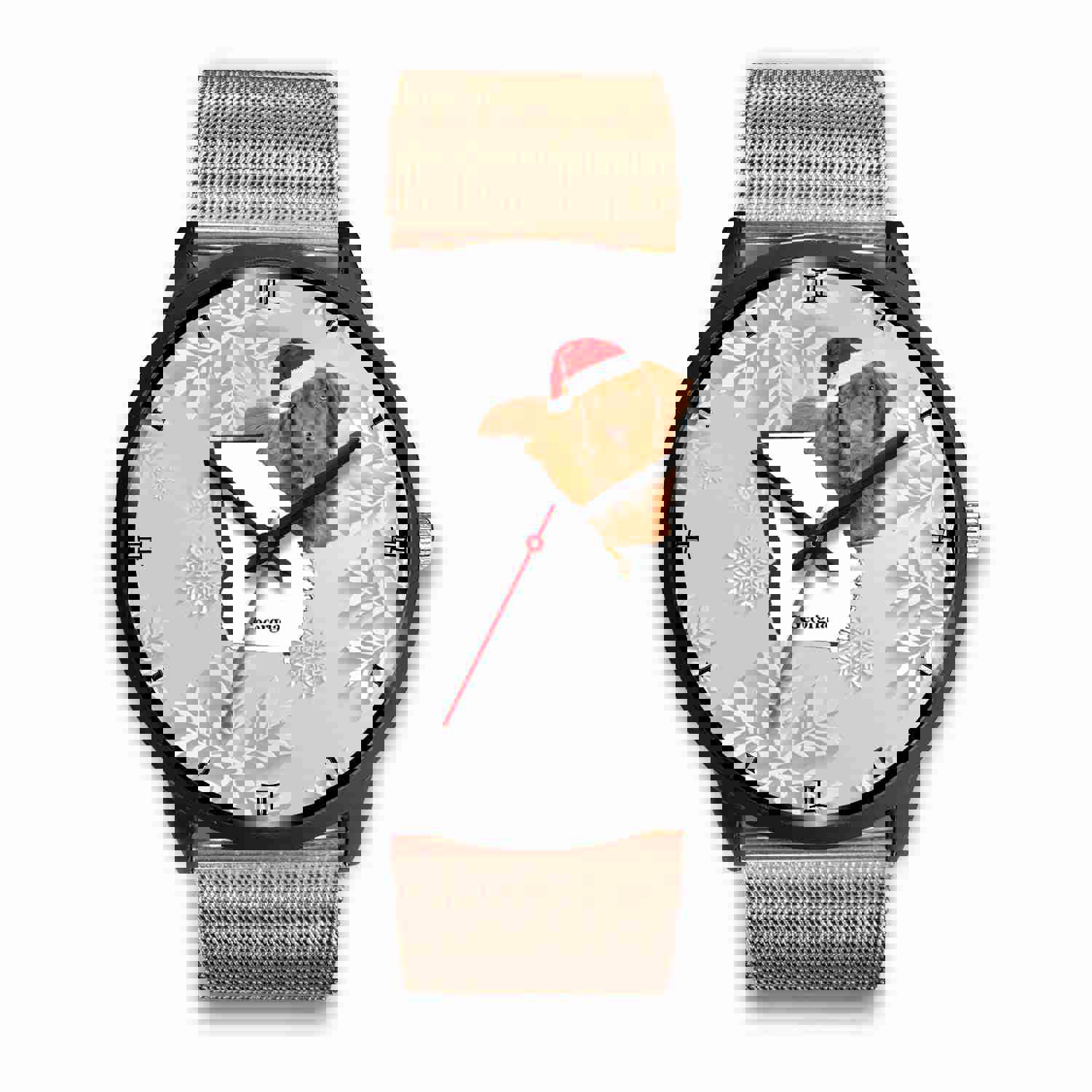 Nova Scotia Duck Tolling Retriever Georgia Christmas Special Wrist Watch