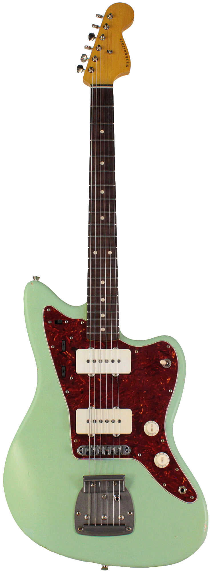 Nash JM-63 Jazzmaster Guitar, Surf Green, Light Aging - Vintage Inspired with Modern Features