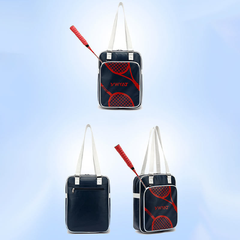 Stylish Badminton Bag for Women - Large Capacity Racket Bag with Multiple Pockets