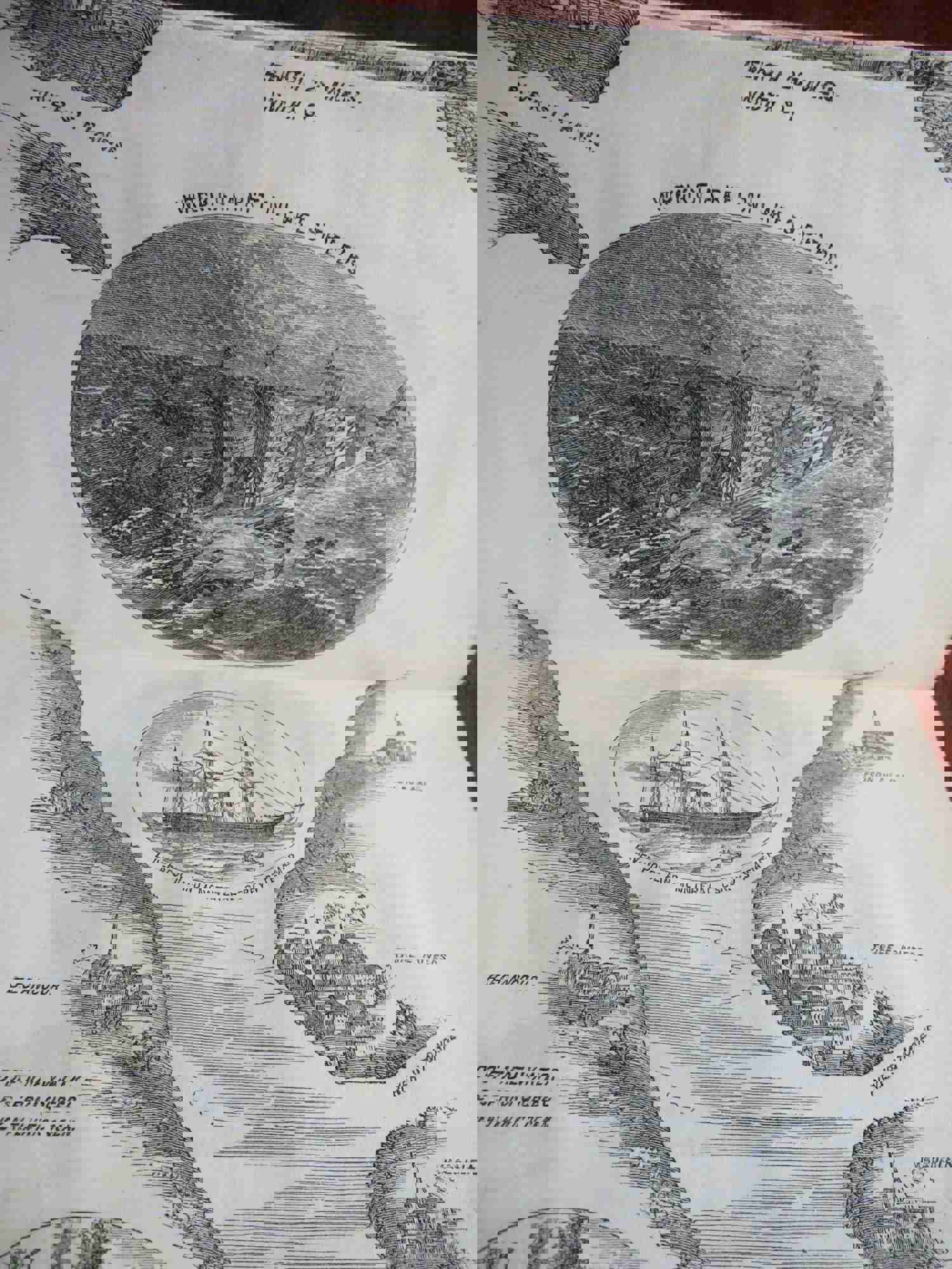 Hunters Panoramic Guide from Niagara Falls to Quebec 1857 Illustrated Book