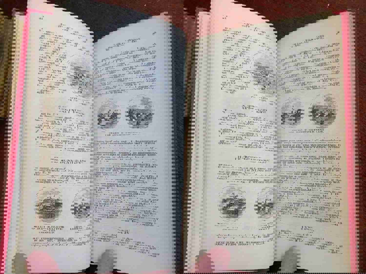 Hunters Panoramic Guide from Niagara Falls to Quebec 1857 Illustrated Book