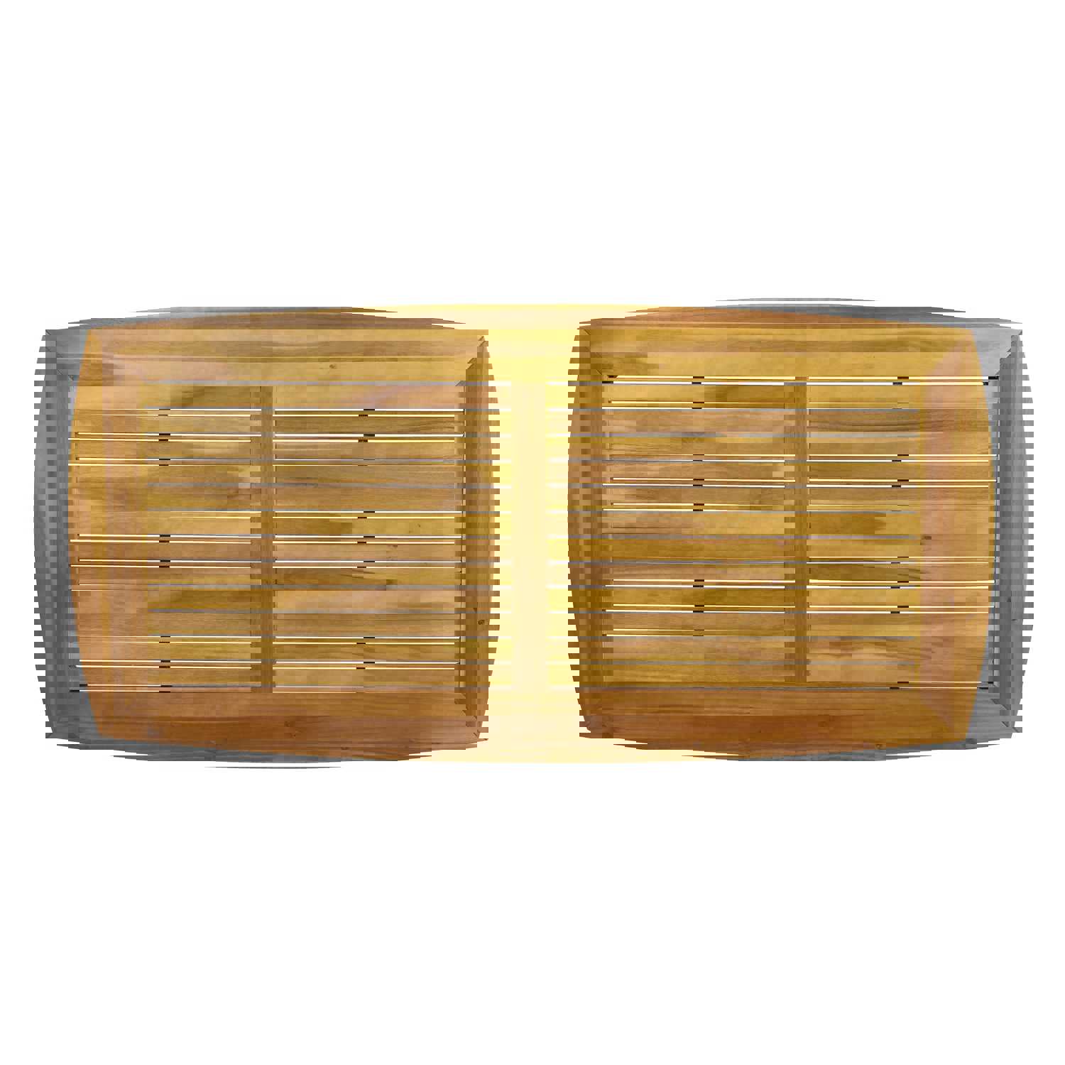 Cote Teak Finish Acacia Wood Outdoor Dining Table