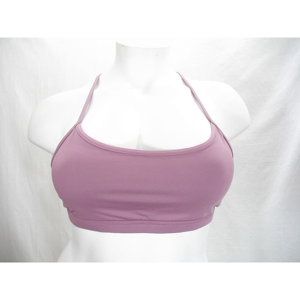 Everlast Wire Free Mesh Racerback Sports Bra XL X-LARGE Purple Very Grape NWT