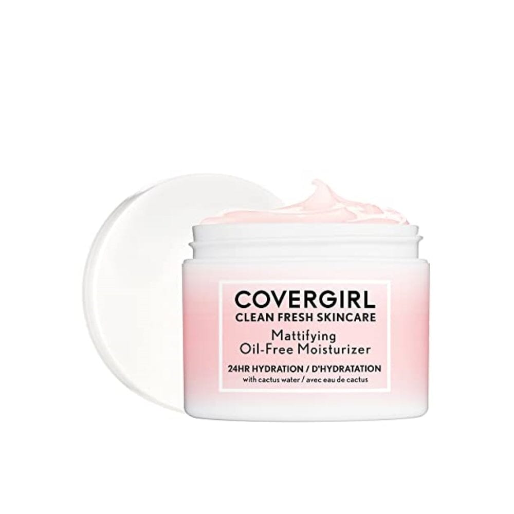 COVERGIRL Clean Fresh Skincare Mattifying Oil-Free Moisturizer, Case of 36
