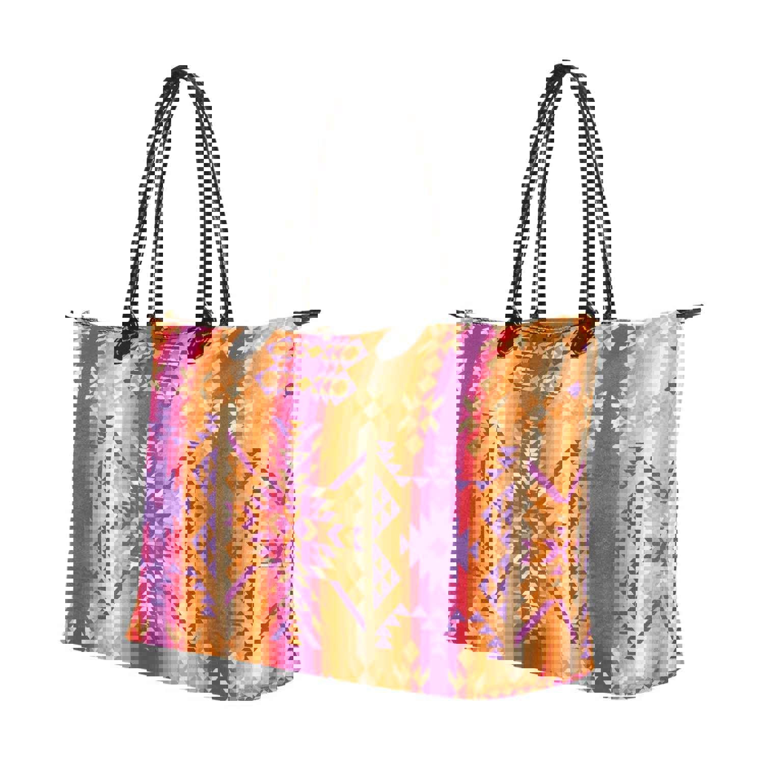 Desert Geo Single-Shoulder Lady Handbag