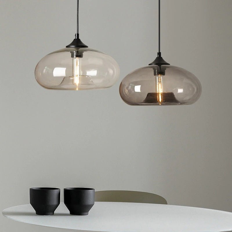 MIRODEMI® Modern Hanging Loft Glass Pendant Lamp for Restaurant, Bar, Kitchen