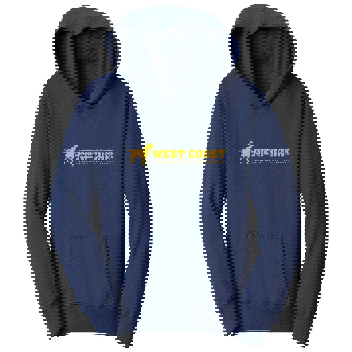 Gold WCLRR Logo - Kids Unisex Hoodie Sweatshirt