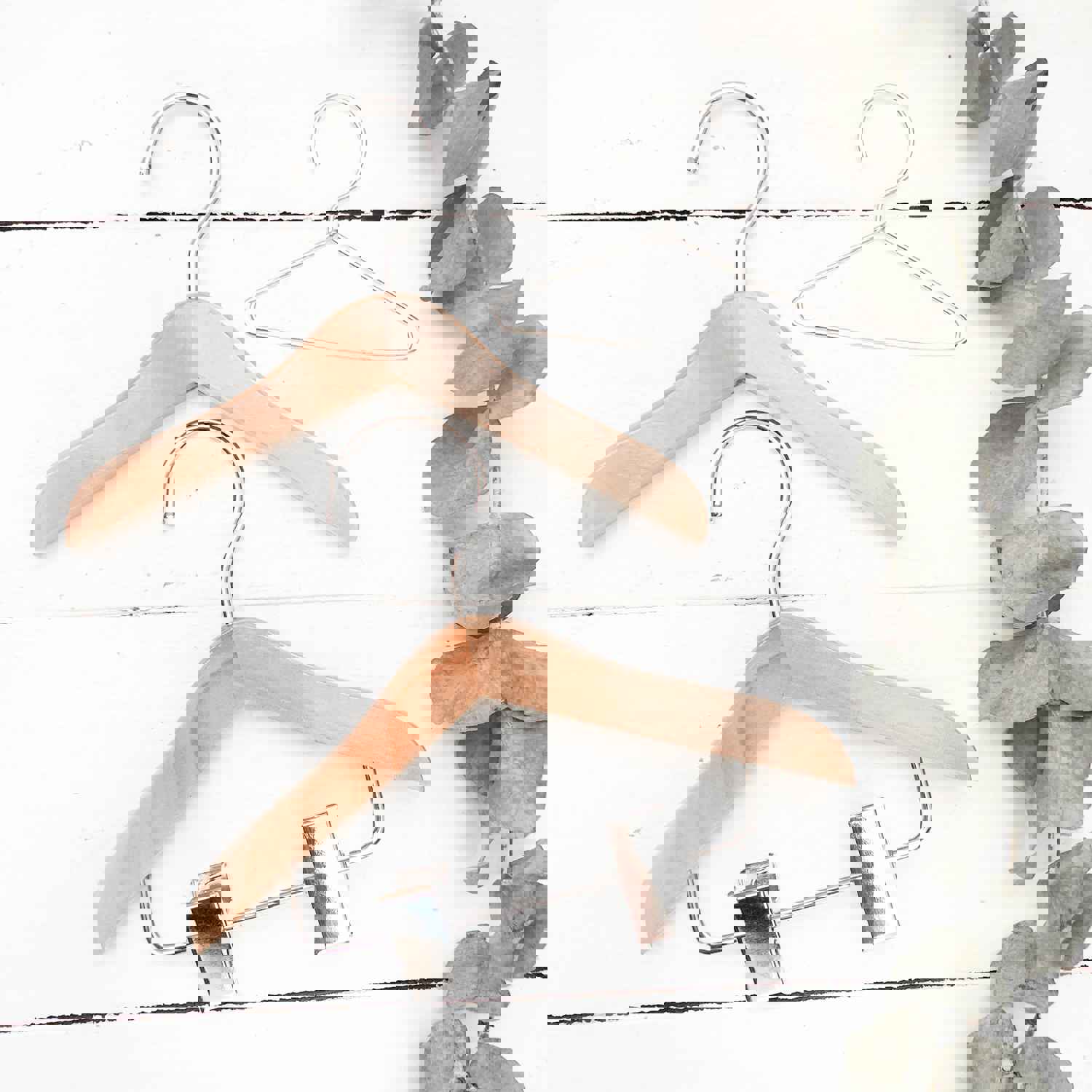 DOLL Clothing Hanger - 6" Wood Hanger for Baby Doll Clothes