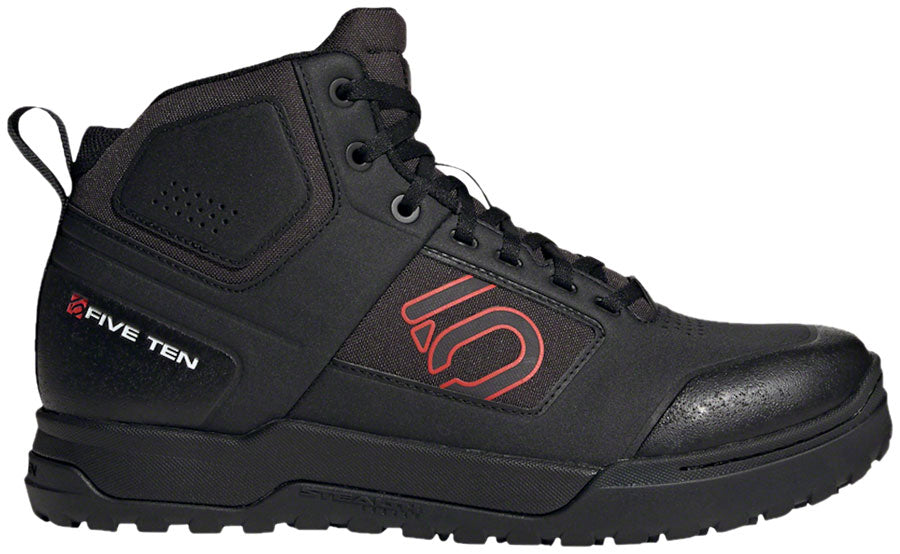 Five Ten Impact Pro Mid Flat Shoe - Men's Core Black/Red/Core Black Size 8