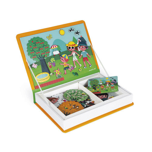 MAGNETIBOOK 4 SEASONS, 115 MAGNETS - Educational Magnetic Toy for Kids