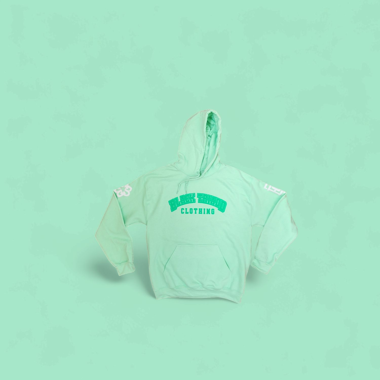 Mellow Green Varsity BTC Hoodie