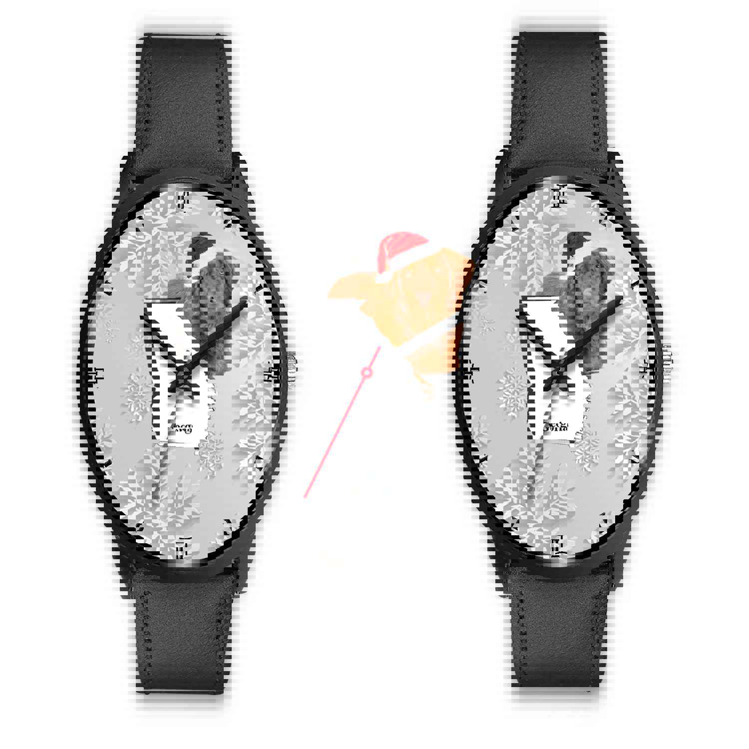 Nova Scotia Duck Tolling Retriever Georgia Christmas Special Wrist Watch