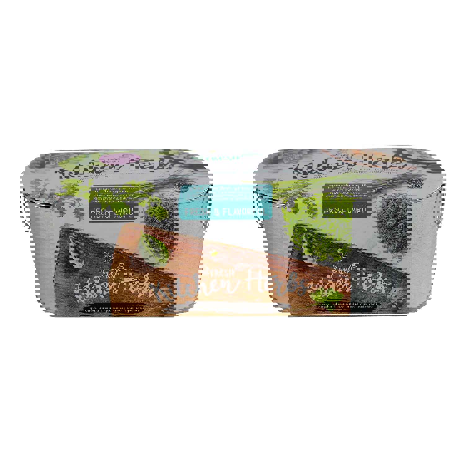 Kitchen Herbs Windowsill Grow Kit - Start Your Own Herb Garden