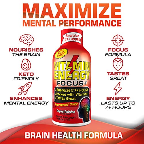 VitaminEnergy™ Shots (8-Pack) - Mood+, Focus+, Immune+, Energy+ | 0 Carb, 0 Sugar, 0 Calories