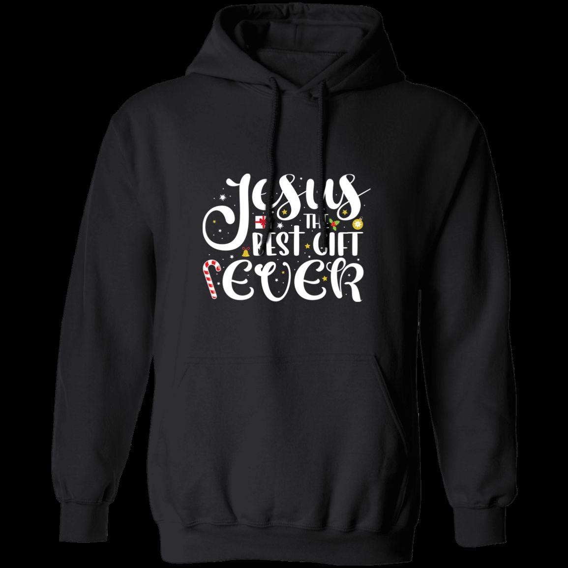JESUS THE BEST GIFT EVER Hoodie - Unisex, 50% Cotton, 50% Polyester