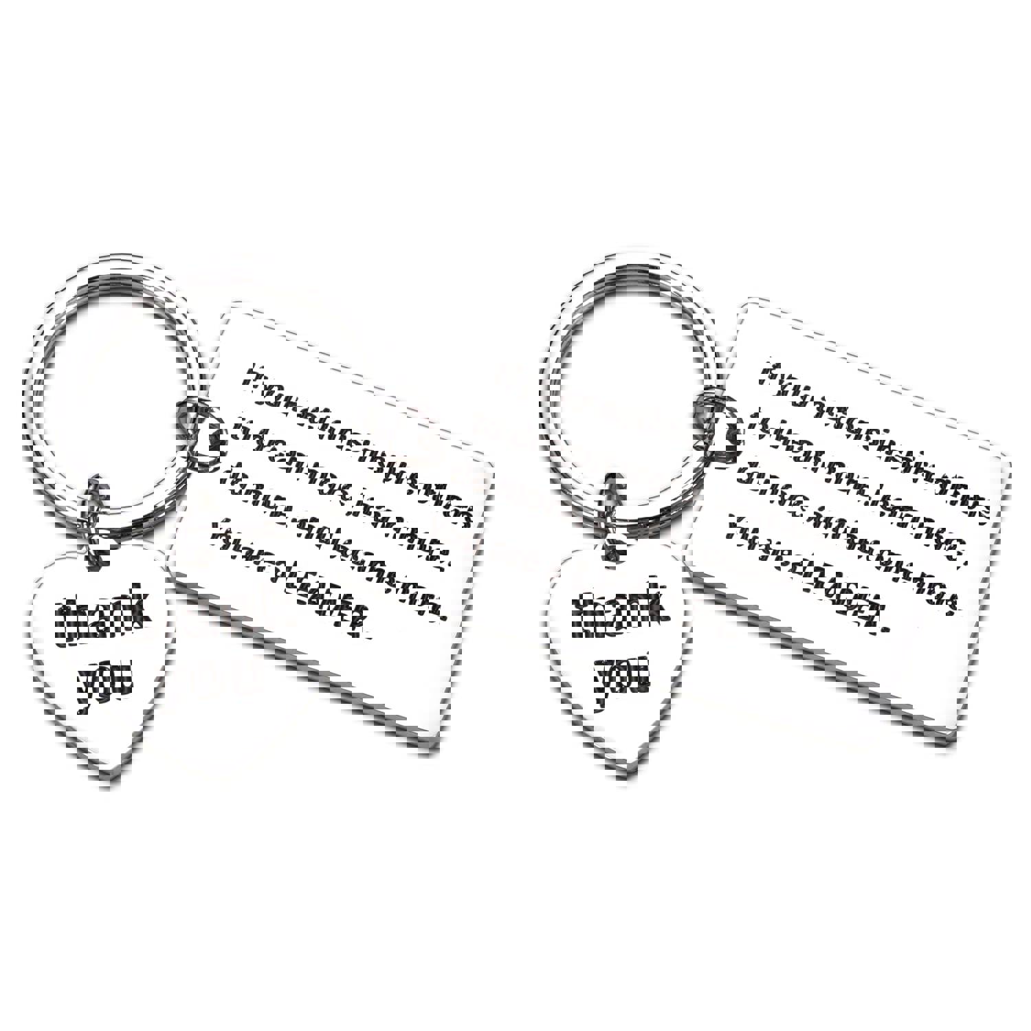 Boss Appreciation Keychain Gifts for Leaders, Supervisors, and Coworkers