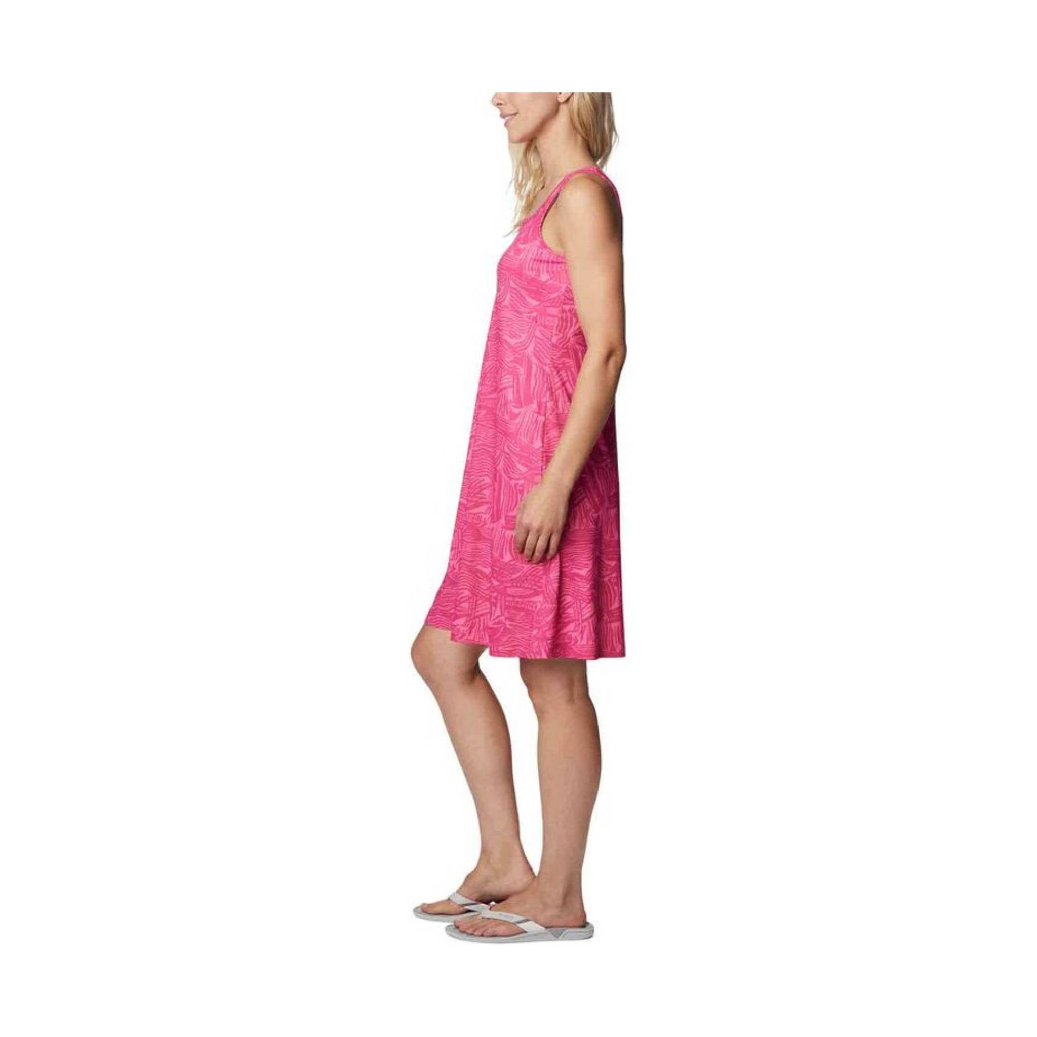 Columbia Women's PFG Freezer III Dress - Ultra Pink Sailstream