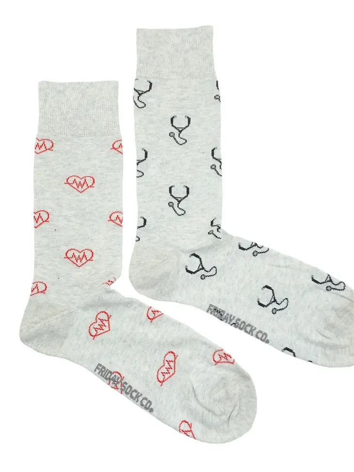 Healthcare Mens Socks - Premium Egyptian Combed Cotton