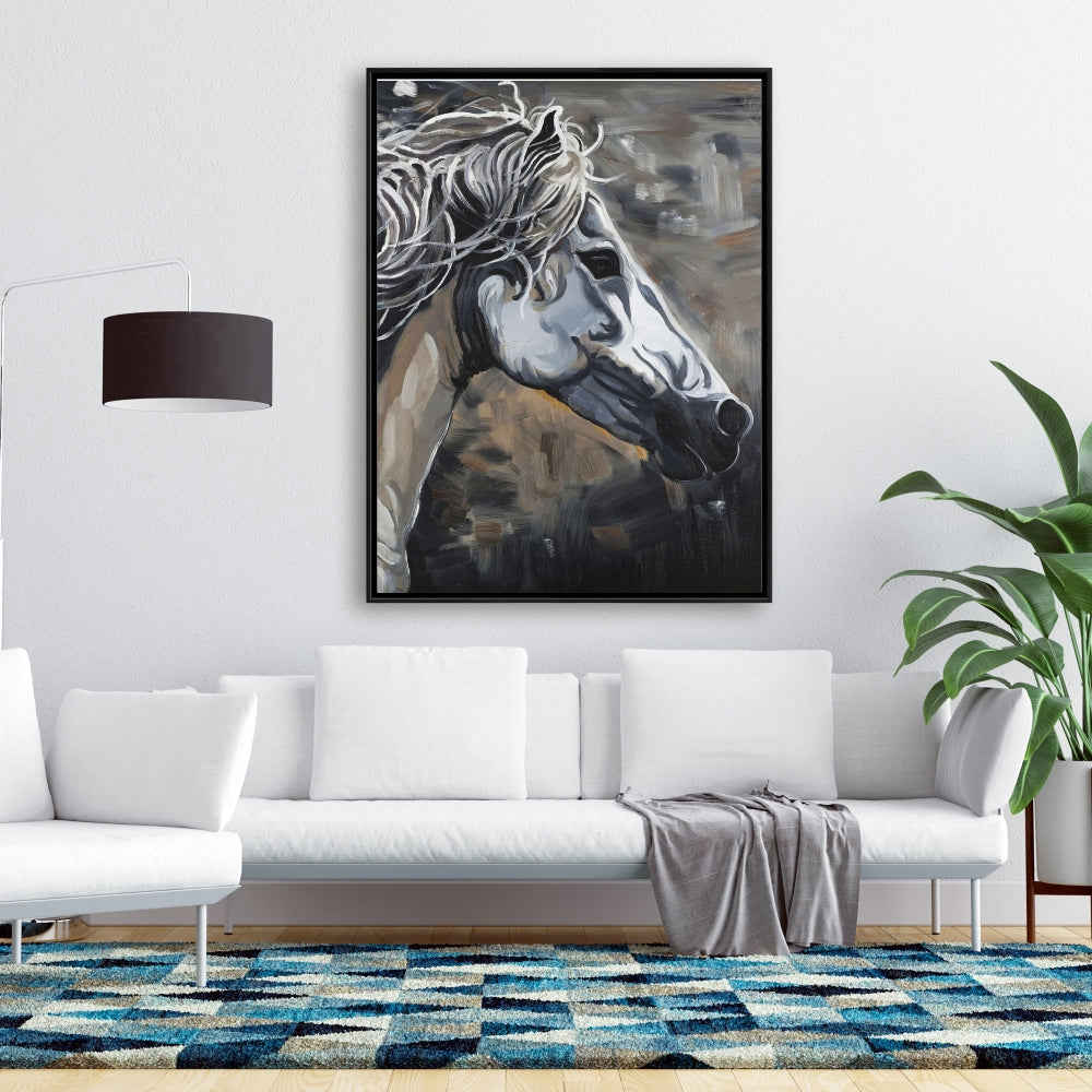 Wild Horse Fine Art Gallery Wrapped Canvas 24x36