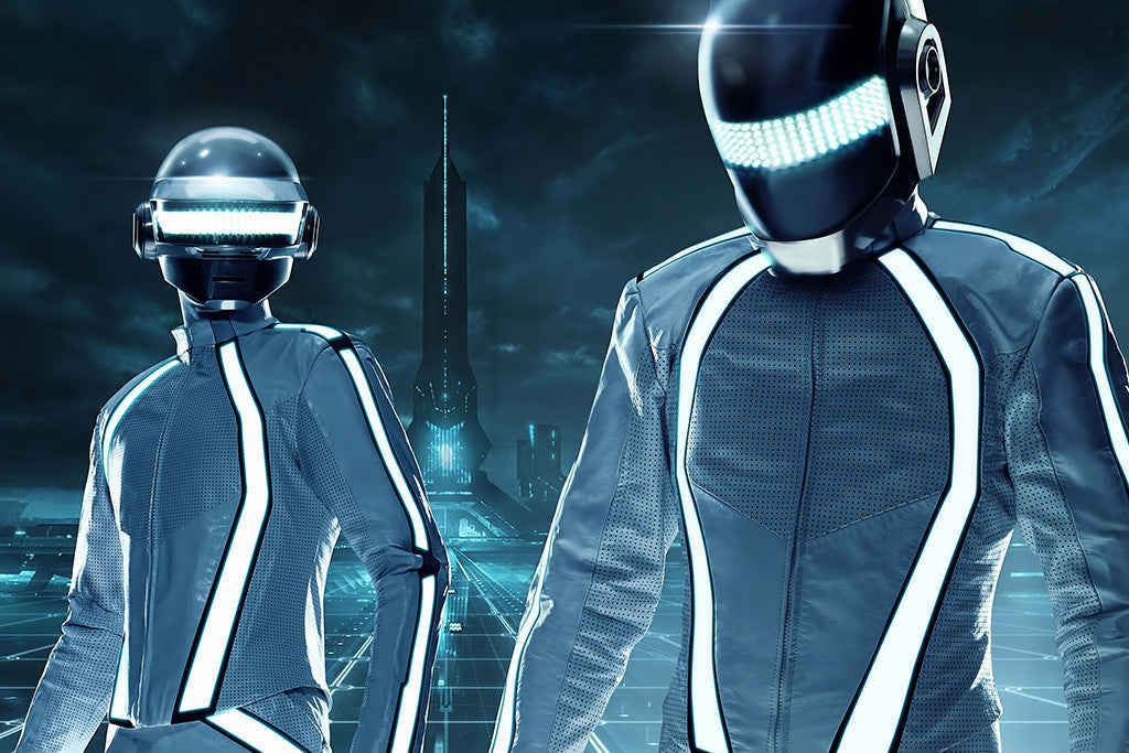 Daft Punk Tron Music Electro Dj Poster