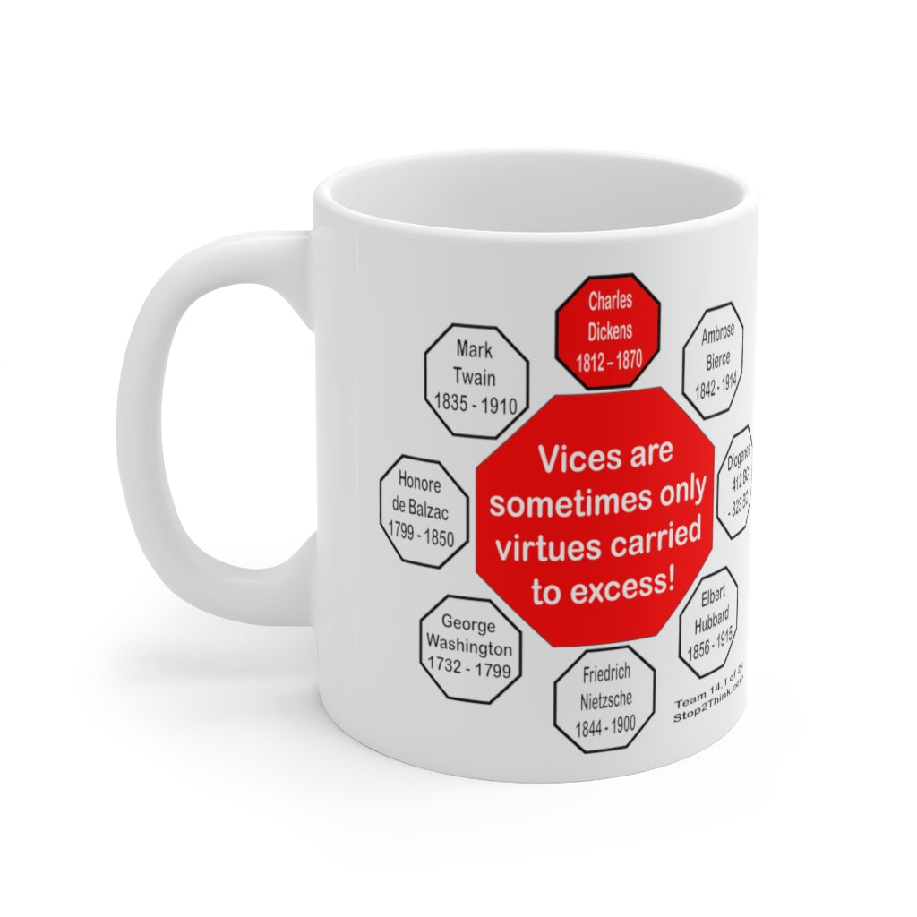 MW-14.1 - Charles Dickens Quote Ceramic Mug - 11oz