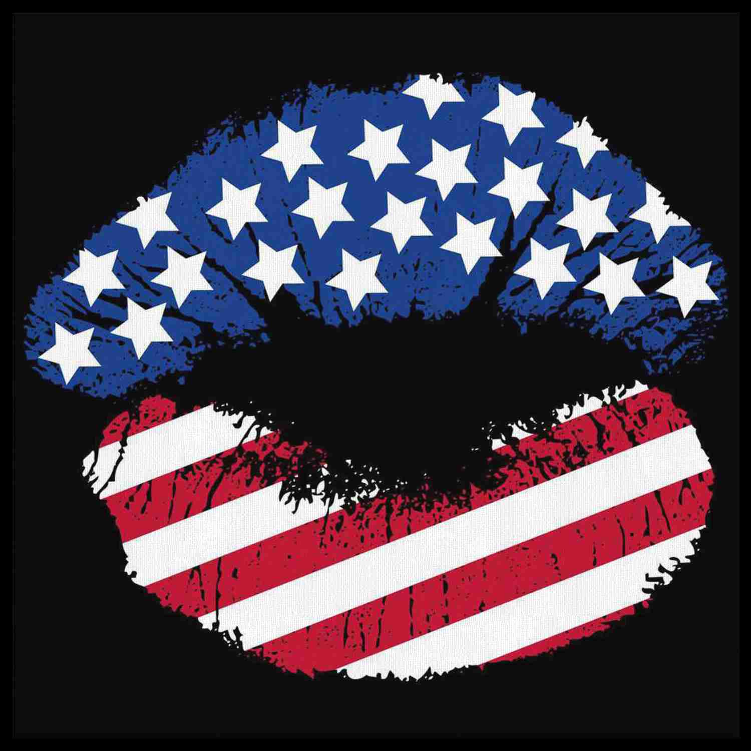 STARRY LIPS - CANVAS ART