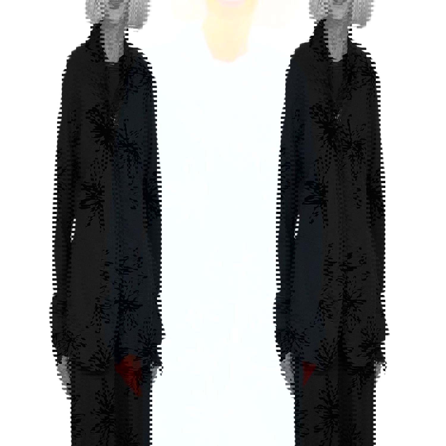 FLOCK PRINT JACKET