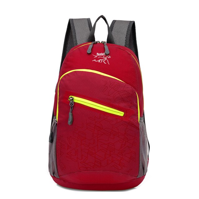 TANLUHU 624 Unisex Lightweight Water-resistant Folding Backpack for Travel and Outdoor Activities