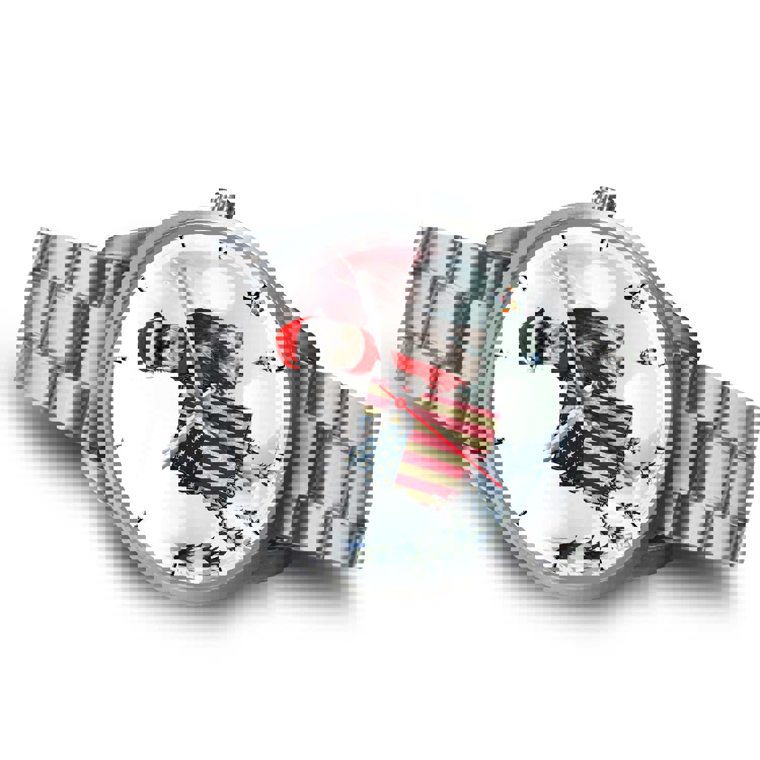 Miniature Schnauzer Arizona Christmas Special Wrist Watch