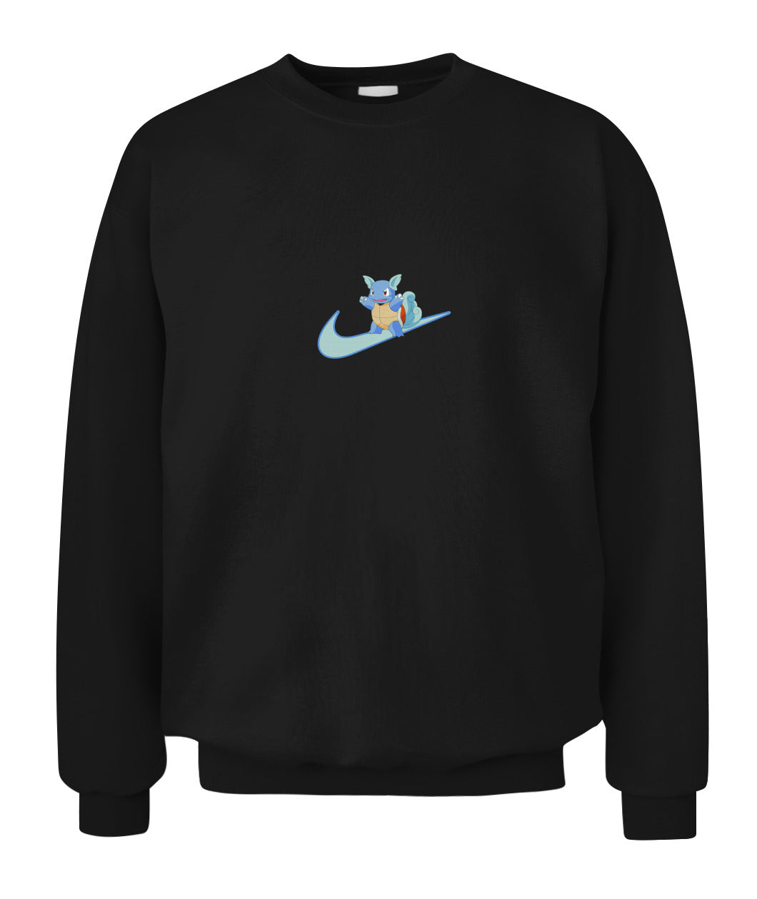 Wartortle Simple Swoosh Custom 2-Side Printed Hoodie