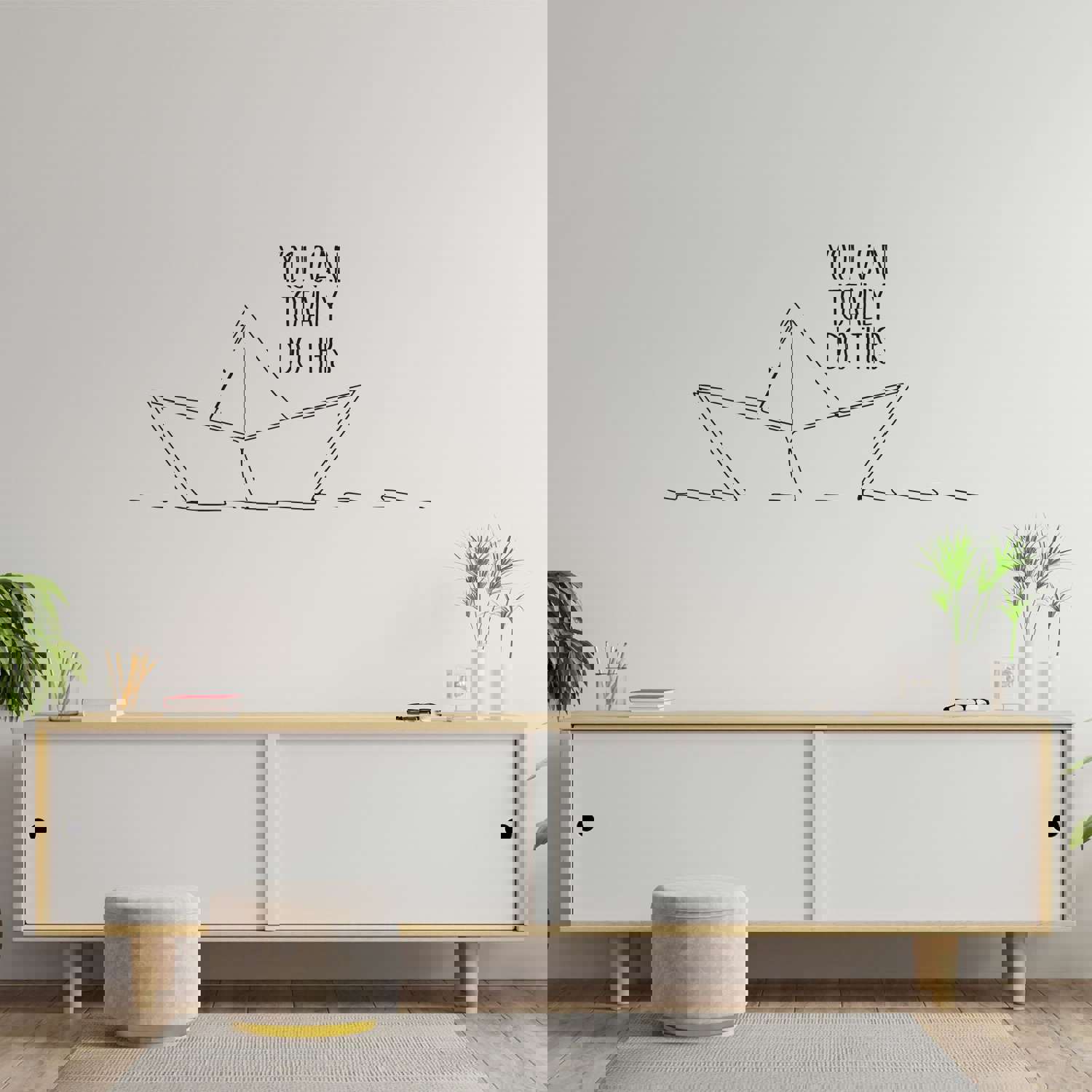 Sailing Quotes Vinyl Wall Sticker - Customizable Color Wall Decal