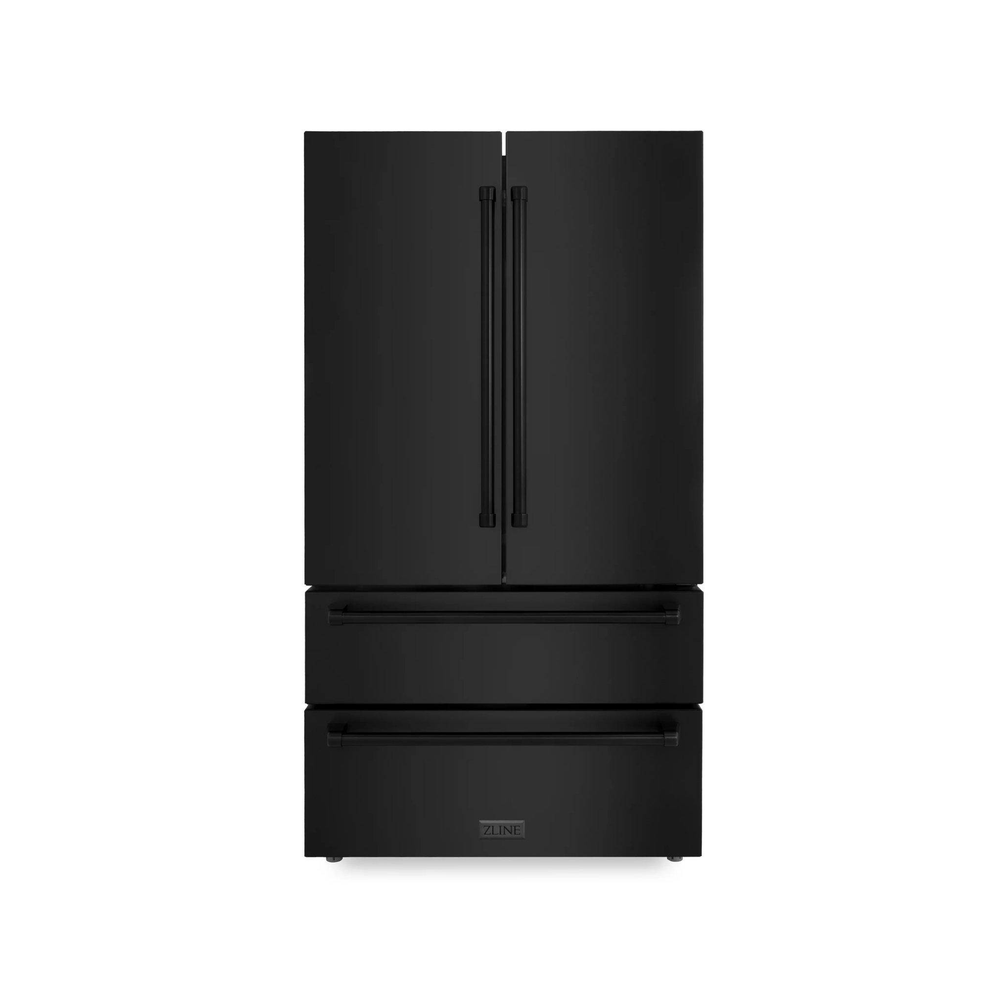 ZLINE 36 22.5 cu. ft French Door Refrigerator with Ice Maker - Stainless Steel