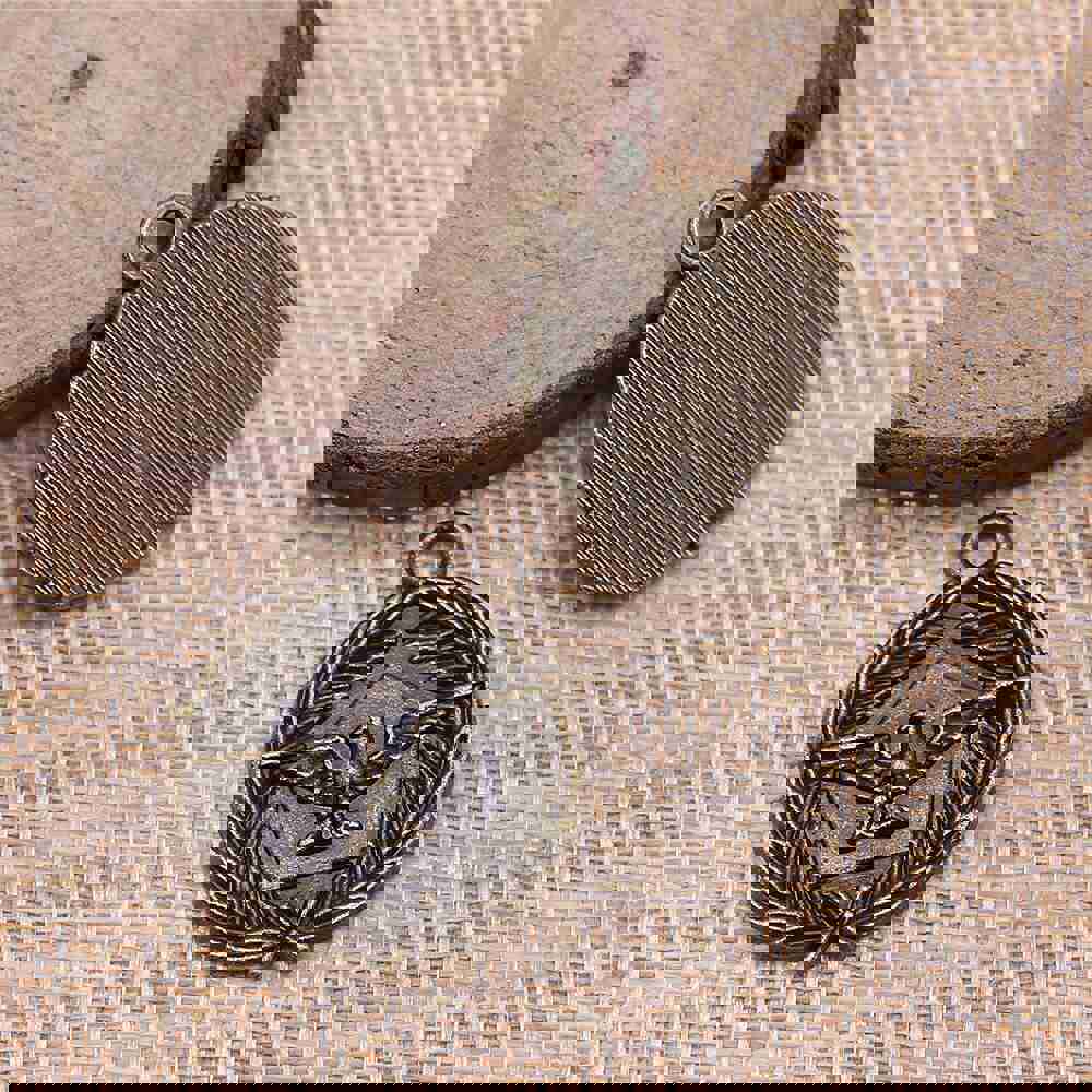 WYSIWYG 4pcs 28mm Eagle Round Charms For Jewelry Making Antique Bronze Color Charms Pendants Jewelry Accessories