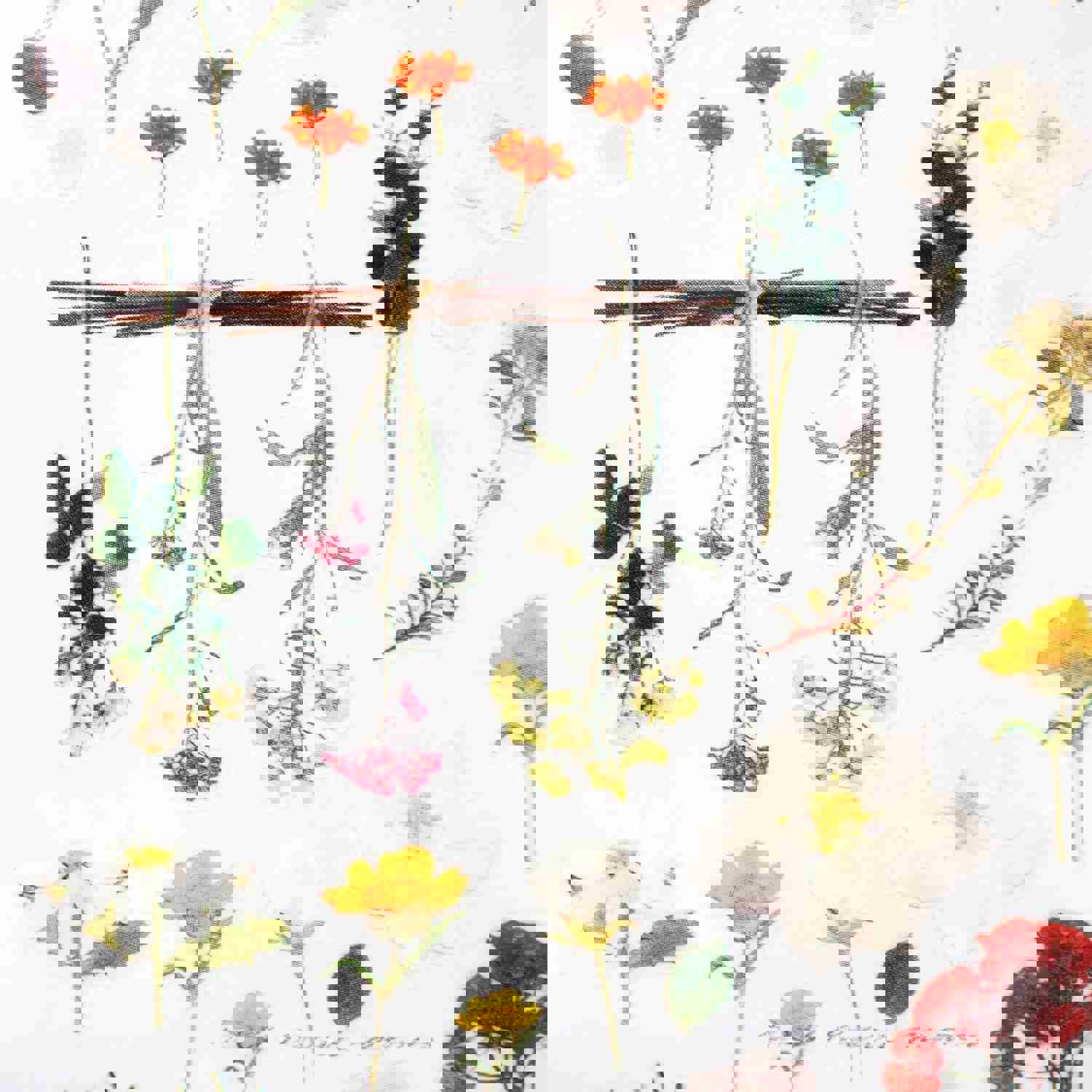 Pressed Flower Sticker Sheet - Suatelier Design