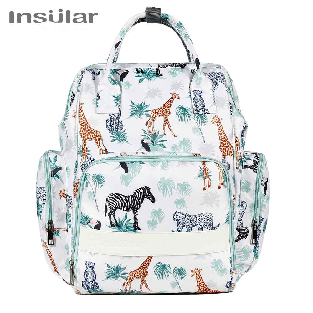 Baby Diaper Backpack - Large Capacity Mummy Travel Stroller Bag