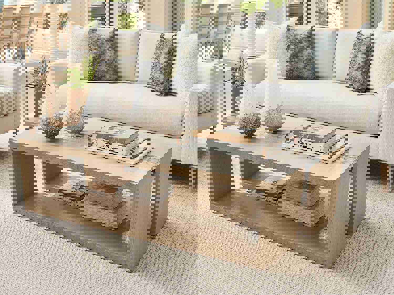 Sunset Key Fischer Rectangular Cocktail Table