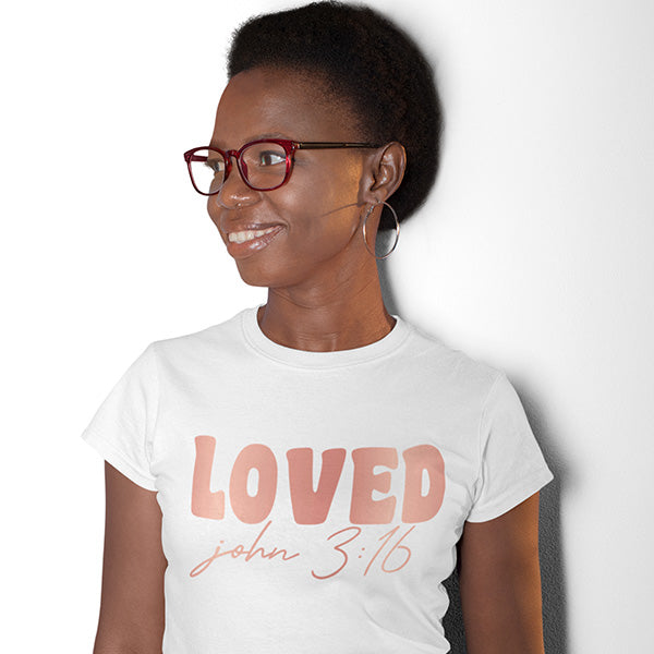 John 3 16 Christian Shirts for Men, Women, and Youth - God Loves Shirt Collection