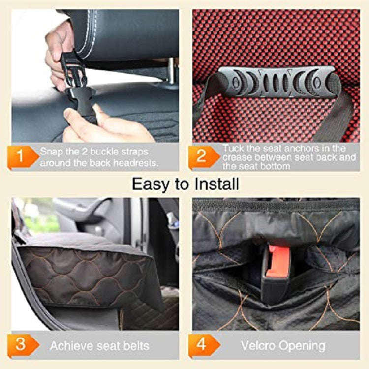 Dog Seat Cover Cushion - Thickened Breathable Pet Car Seat Protector