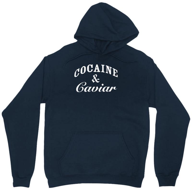 Cocaine and Caviar Unisex Hoodie by MDK ART