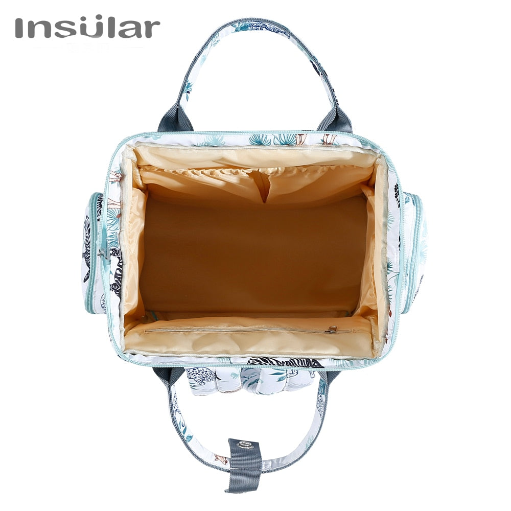 Baby Diaper Backpack - Large Capacity Mummy Travel Stroller Bag