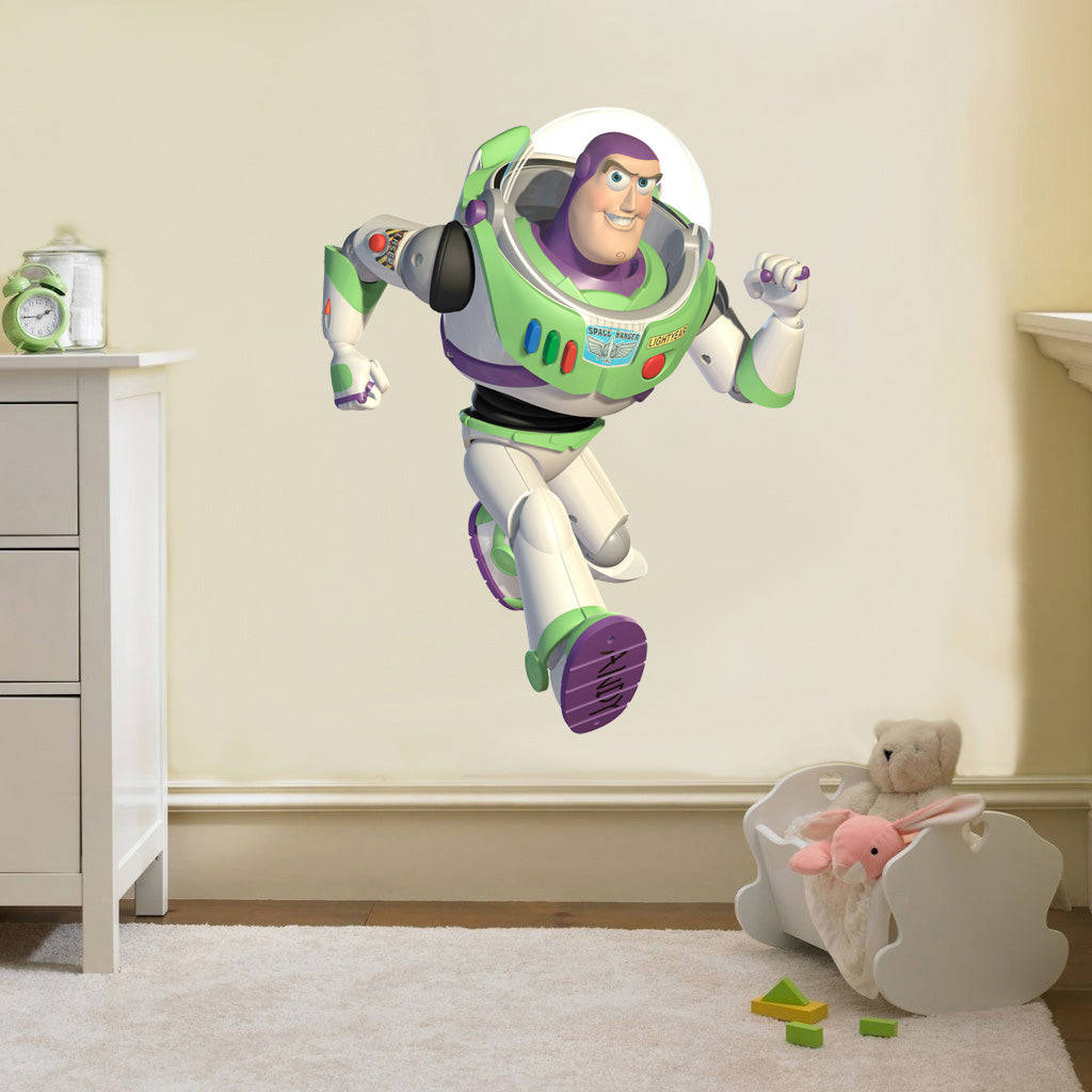 Buzz Toy Story Wall Sticker Decal C522 - High Quality Vinyl Sticker for Indoor Use
