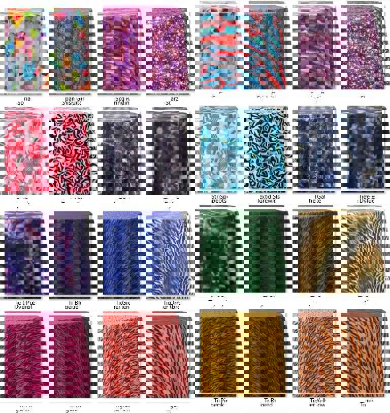 Printed Table Runner Set of 4 - Premium Poly Premier Fabric