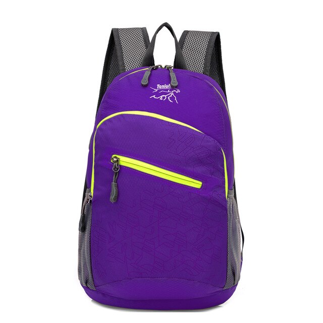 TANLUHU 624 Unisex Lightweight Water-resistant Folding Backpack for Travel and Outdoor Activities
