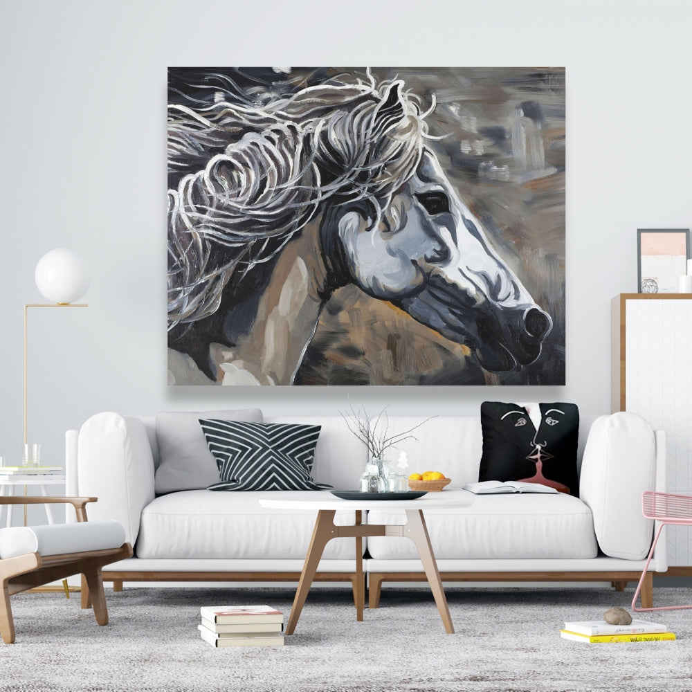 Wild Horse Fine Art Gallery Wrapped Canvas 24x36