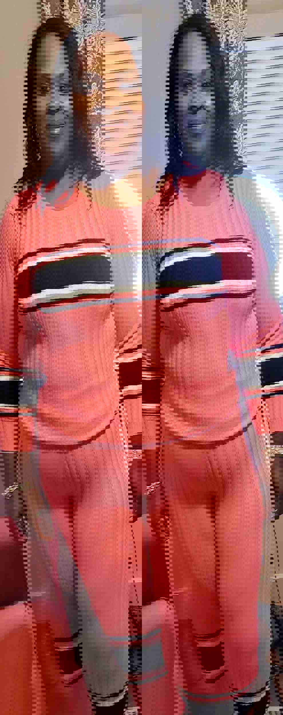 Peachy Sweater Swag - Warm and Stylish Two-Piece Set