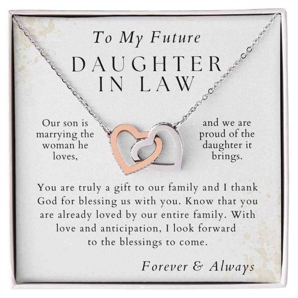 Already Loved - Heartfelt Gift for Future Daughter-in-Law - Pendant Necklace for Christmas, Wedding, or Anniversary